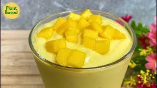 มูสมะม่วง Mango Mousse Hight Protein | Vegan #PlantBased