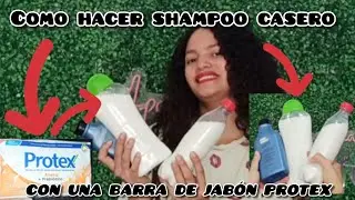 Como hacer shampoo casero protex