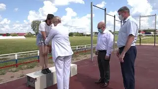 В Моркинском районе открылась спортивная площадка всероссийского комплекса &laquo;Готов к труду и обороне&raquo;