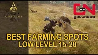 Assassin's Creed: Origins - Best Farming Spots for low level characters