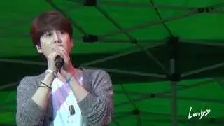 150620 / 규현 (KYUHYUN) in 'Rainbow Island' - 광화문에서