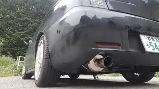ALFA156 V6 2.5 Phase3 ASSO FORCE-G Type1 Exhaust note