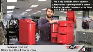 Rampage Trail Can Tool & Storage Boxes