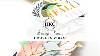 SATURDAY 3D PROJECT | FALL WREATH | ANDREA LAKE | SEPTEMBER 2021 HIP KITS