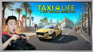 (Taxi Life) #1 - Ngày Đầu Học Bằng Lái & Chuyến Xe Chở Khách Đầu Tiên Đầy Bất Ổn