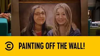 Painting Off The Wall! | The Big Bang Theory | Comedy Central Africa