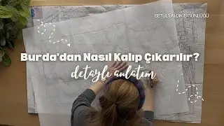 Burda'dan Nasıl Kalıp Çıkarılır? -Kolay bir şekilde kalıp çıkarma detaylı anlatım