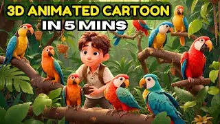 Create 3D Animated Stories With Free AI Tools & Chat GPT in 5 Mins.