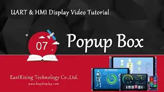 7-Popup Box for UI Editor II of HMI/UART TFT LCD Display Module