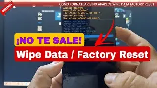 How to format if you don't see WIPE DATA / FACTORY RESET on MOTOROLAS