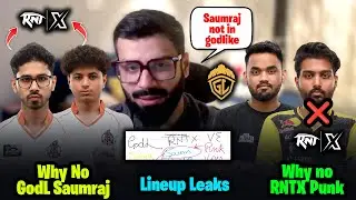 Saumraj AquaNox in RNTX Lineup😱 Why No PUNK in RNTX & Saumraj in GODL🥵