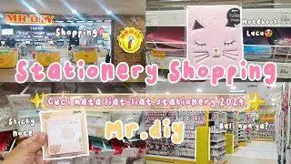 VLOG STATIONERY SHOPPING 2024✨️🛍 (MR.DIY) INDONESIA || eps.33