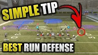 SIMPLE TIP FOR LOCK DOWN RUN DEFENSE | STOP ANY RUN BETTER THAN RUN COMMIT | Madden 19 Tips How To