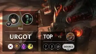 Urgot Top vs Viktor - KR Challenger Patch 9.21