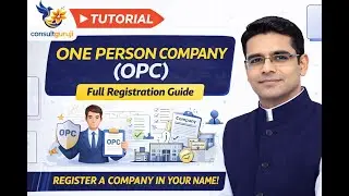 opc company registration process/Guide to One Person Company