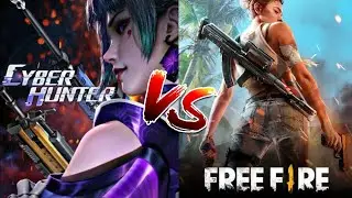 Cyber Hunter VS Garena Free Fire Comparison video | #Short #Shorts