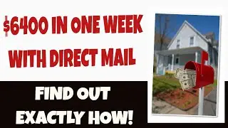 🔥🔥$6400 in One Week With Direct Mail Passive Profits & Impact Mailing Club Is BOOMING!! 🔥🔥