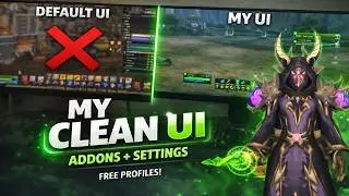 GUIDE How to Get a Clean PvP UI (My Addons + Exact Settings) | UI + ADDONS + IMPORT CODES | BUALOCK
