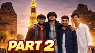 Part 2 | Delhi tour | india gate, qutub minar, himayu temple | #travel #vlog #travelvlog #part2 