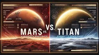 Mars vs  Titan Humanity&rsquo;s Ultimate Space Race for Survival