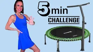 5-Minute Challenge: Strengthen Your Core + Back with Sit Bouncing | 5 Minute Rebounding Workout