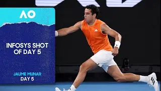 Sensation Lob! | Infosys Shot of Day 5 | Australian Open 2026