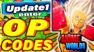 ANIME WORLDS SIMULATOR CODES *UPDATE 1* ALL NEW SECRET OP ROBLOX ANIME WORLDS SIMULATOR CODES!