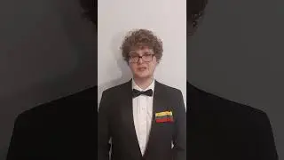 Ignas Dambrauskas (tenor) sings Lietuva Brangi (mus. J. Naujalis, lyrics by Maironis)