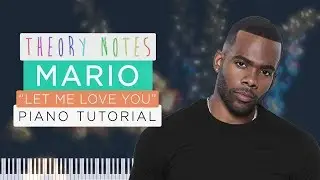 How to Play Mario - Let Me Love You | Theory Notes Piano Tutorial