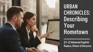 Advanced Discussion: Describing Your Hometown 🏡 | C1&ndash;C2 English Conversation & Analysis