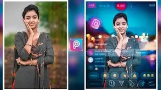 Calop Instagram Live Photo Editing || Picsart Instagram Live Photo Editing 2020