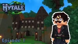 The BEST Starter Base in Hytale! Hytale Episode 1