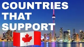 🇨🇦 Топ-10 стран, которые поддерживают Канаду | Включая Индию, США и Австралию | Yellowstats 🇨🇦