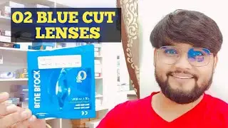 O2 lenses blue cut || O2 Blue block lenses || O2 lenses review
