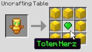Minecraft, aber ich kann ITEMS ZURÜCKCRAFTEN...