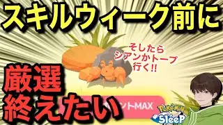 アンバー行くかはイシズマイ次第🤔【ポケモンスリープ】無課金リサーチ905/890日目