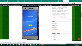 Lava Iris 65 Frp Bypass Reset File Mt6739 8.1 Without Any Box Only 36MB File