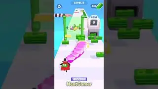 ATM Rush💰 🏧Mobile Gameplay By NextGamer (Android,iOS) Level 5 #shorts