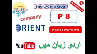Orient AC P8 error Codes