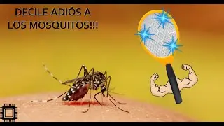 La solución DEFINITIVA a los mosquitos | Raqueta ELÉCTRICA con ESTEROIDES y sus 400kV !!! 💥💥💥