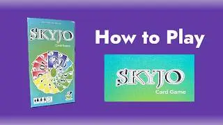 Learn how to Play Skyjo (2 to 8 Players) | Lowest Score Wins