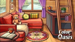 Tiny House Color By Number