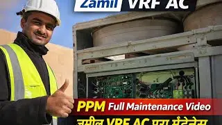 ZAMIL VRF UNIT PPM VIDEOS HINDI AND URDU #airconditioner #vrfsystem #hvac #pcb 