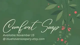 Accelerating fragrance oil didn&rsquo;t hold me back won&rsquo;t stop this gal. Watch me make my &lsquo;Comfort&rsquo; soap