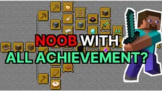 Minecraft: A Noob tries to get all achievement in HARDCORE mode _ Ep2