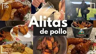 ALITAS DE POLLO EN FAMILIA😋