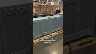 How beautiful is this accent cabinet at Costco! It&rsquo;s beautiful for only $499! #costco #costcofinds