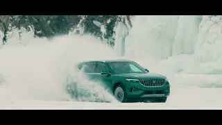 VOYAH FREE EV - полностью электрический кроссовер премиум бренда. Зимнее испытание на льду Байкала