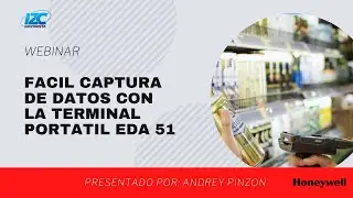 Fácil captura de datos con la terminal portátil EDA 51