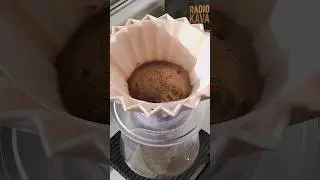 Origami dripper process #shorts #coffee #pourover #origamidripper